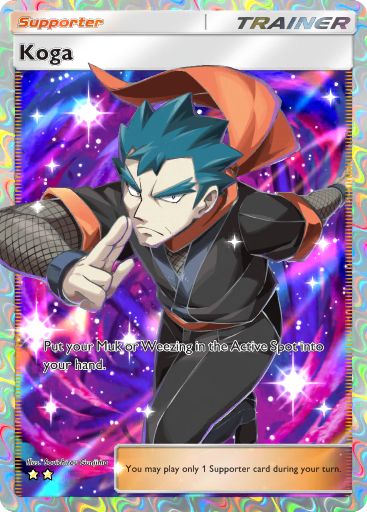 Koga full art from Genetic Apex