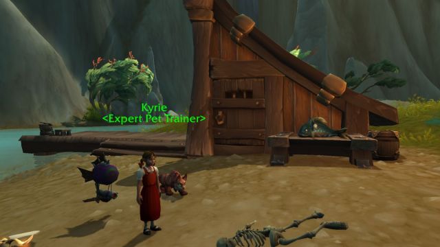 Kyrie World of Warcraft pet battle NPC.