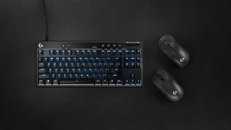 Logitech Pro keyboard and mice