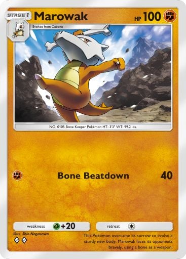 Artwork for Marowak in Genetic Apex