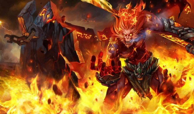 Volcanic Wukong league of legends