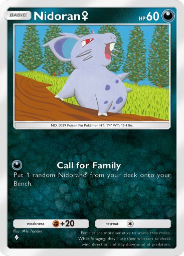 Artwork for Nidoran in Genetic Apex