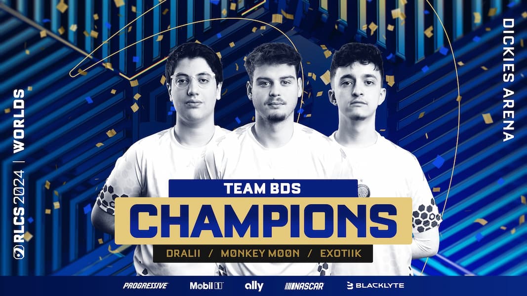 RLCS 2024 World Champions Team BDS