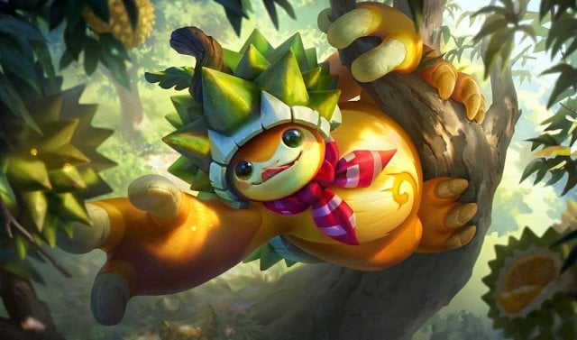 Durian Defender Rammus league of legends