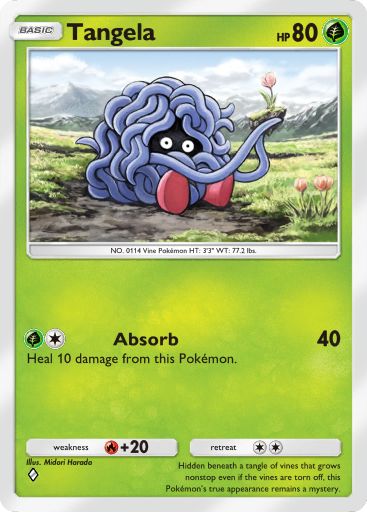 Artwork for Tangela in Genetic Apex