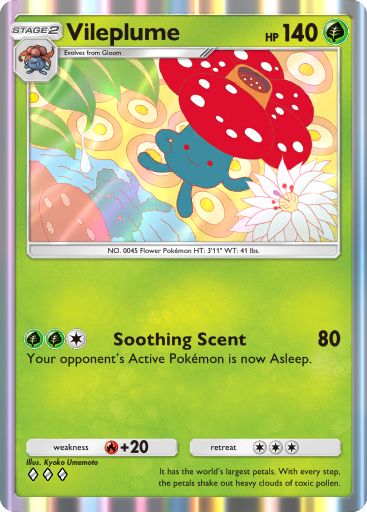 Artwork for Vileplume in Genetic Apex