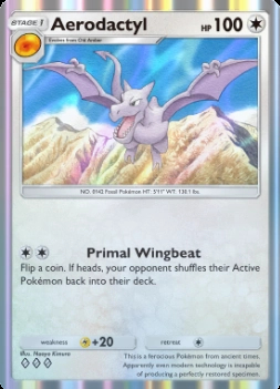 Artwork for Aerodactyl in Genetic Apex