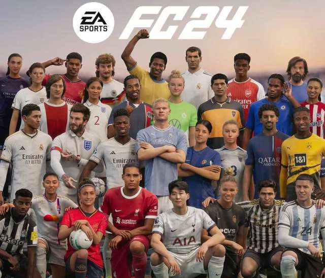 The EA FC 24 Ultimate Edition cover featuring 31 cover stars