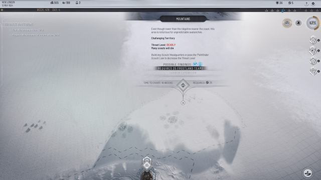 Deadly expedition on the Frostland map in Frostpunk 2