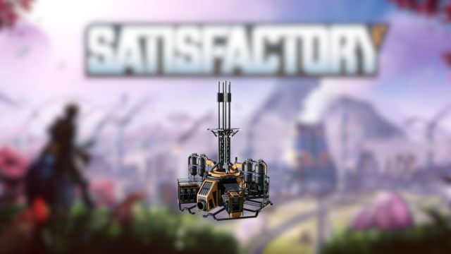 A Fuel Generator from Satisfactory.