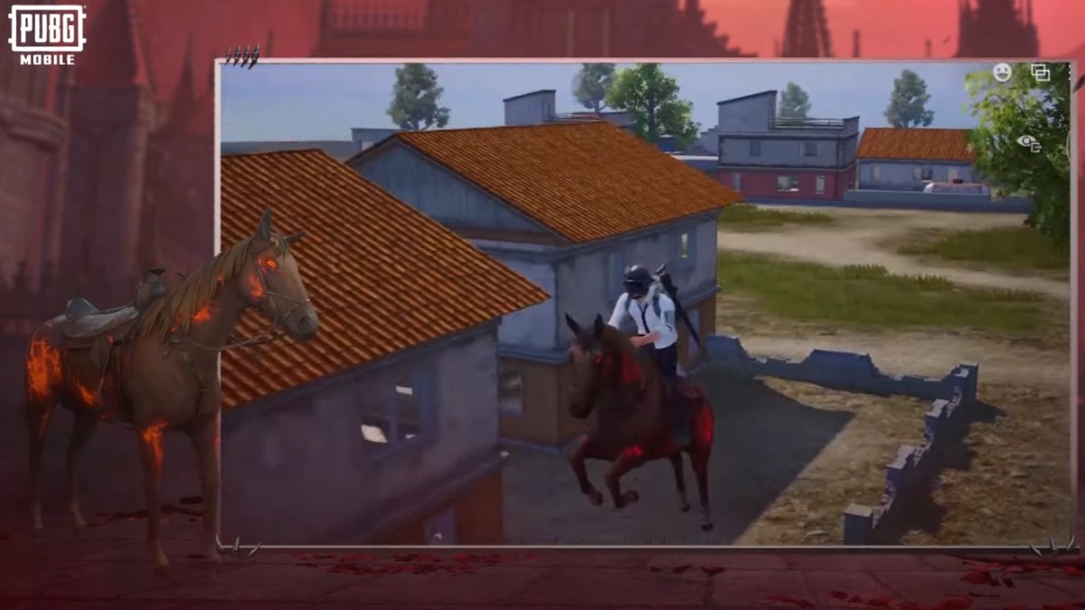 Horse in PUBG Mobile update 3.4