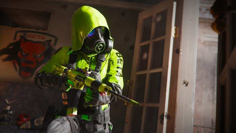 Black Ops 6 lime green beta skin and blueprint