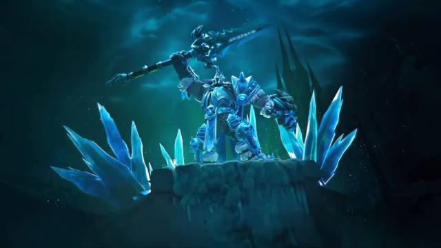 Reinhardt Lich King skin in OW2