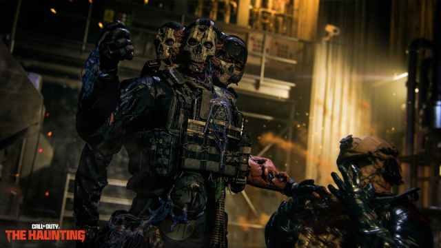 Three-headed Ghost zombie in MW3 and Warzone