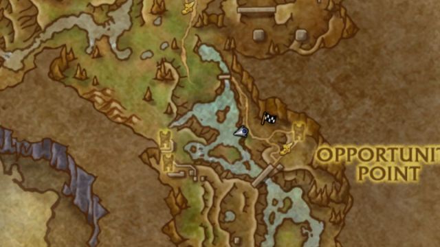 World of Warcraft map location.