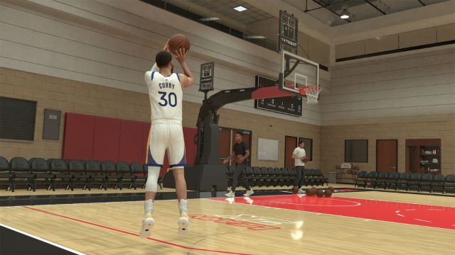 Steph Curry in NBA 2K25.