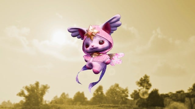 Radiant Lulu outfit for flying creature in ea pack throne and liberty