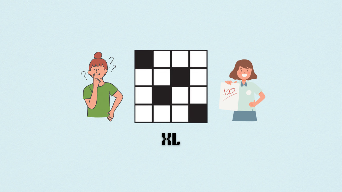 The XL clue on the NYT Mini Crossword.