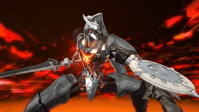A recently awakened Warrior Archetype in Metaphor: ReFantazio.