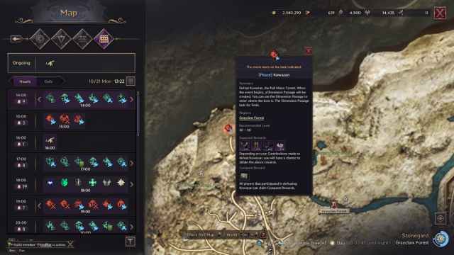 Throne and Liberty world boss marker