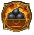 The Gunner skill in The Bazaar looks like a pile of bombs in a wooden crate.