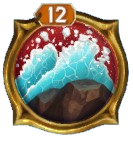 crashing waves symbol