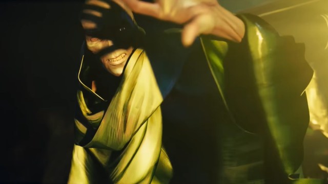 The Chosen covering the sun's beam on his face using his hand