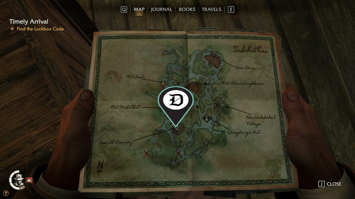 Sukhothai medicine bottle location 17 map pin