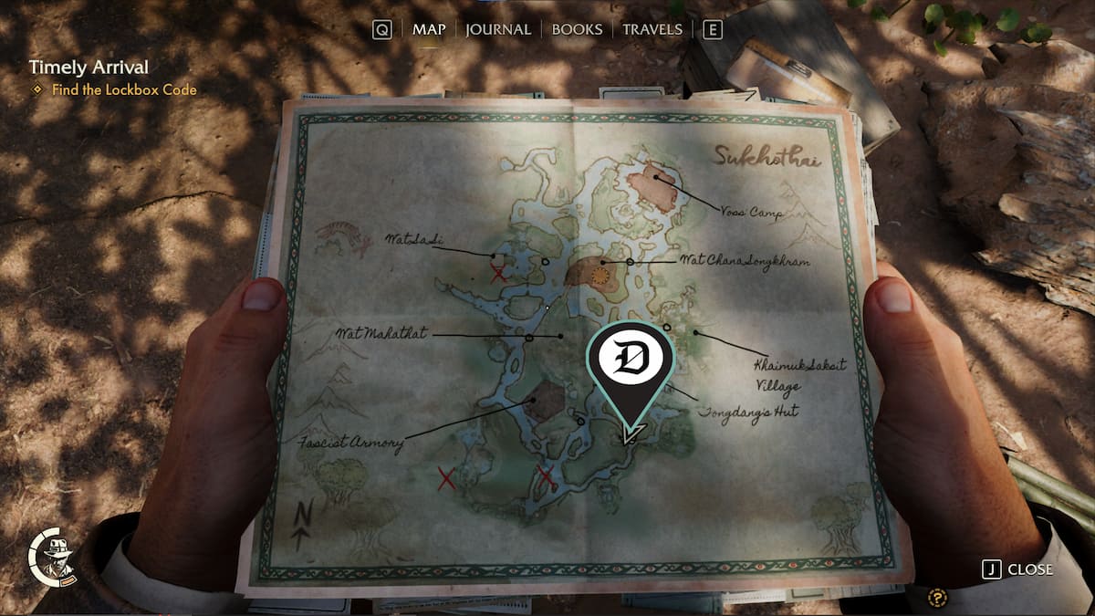 Sukhothai medicine bottle location 18 map pin