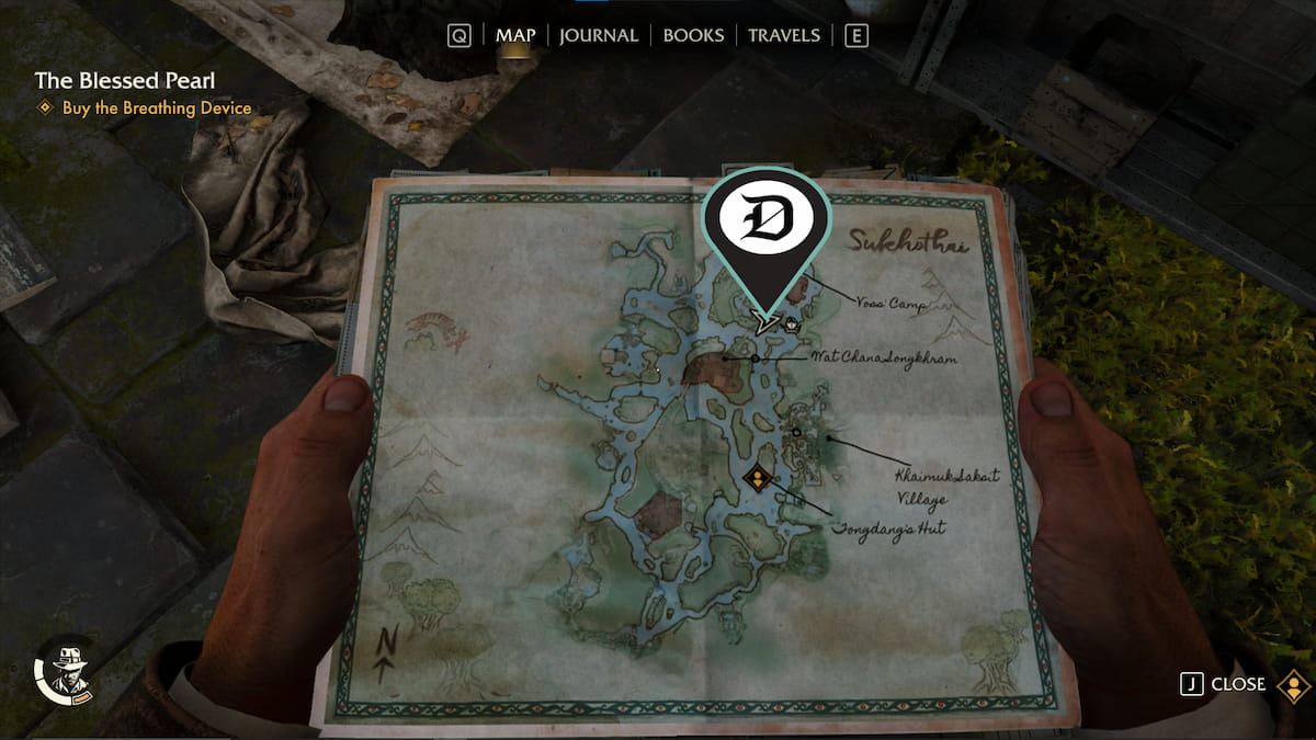 Sukhothai medicine bottle location 3 map pin