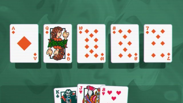 Flush hand in Balatro