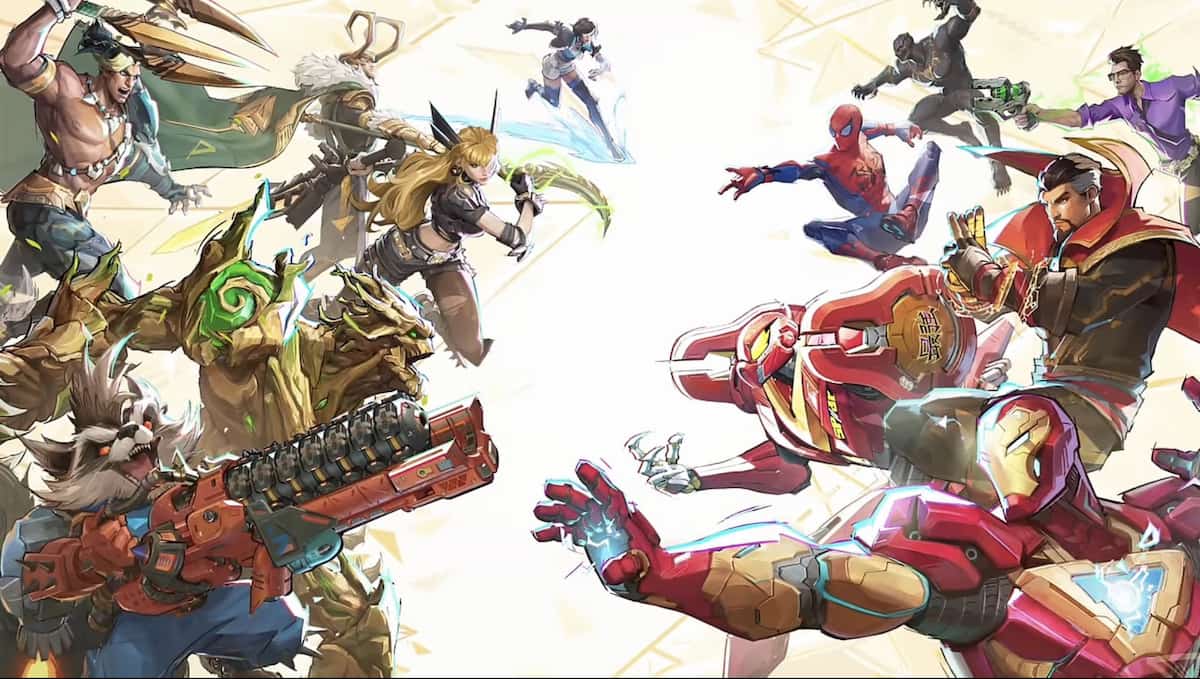 Marvel Rivals hero character art