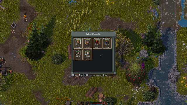 Picture showing all classes in Heroes of Hammerwatch 2.