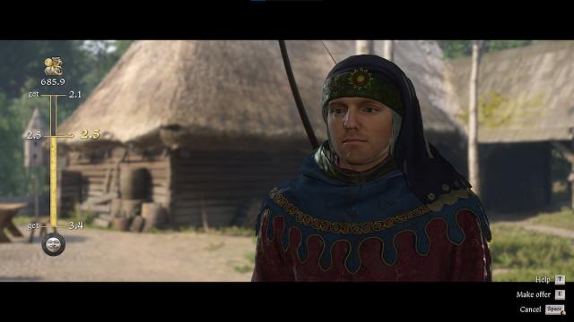 Haggling with traders