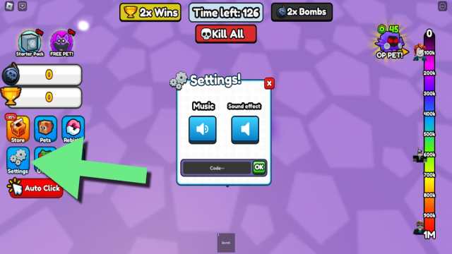 How to redeem Bomb Digging Simulator codes.