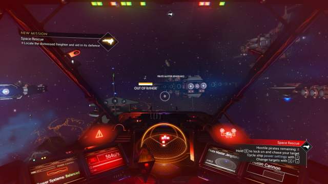 Space Rescue event in No Man's Sky