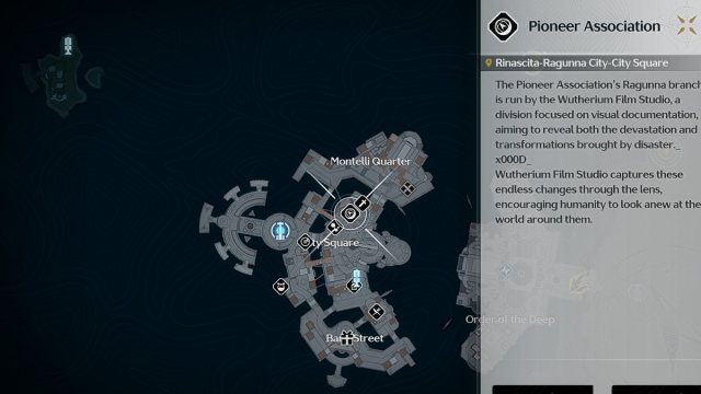Wuthering Waves c moss echo location on map