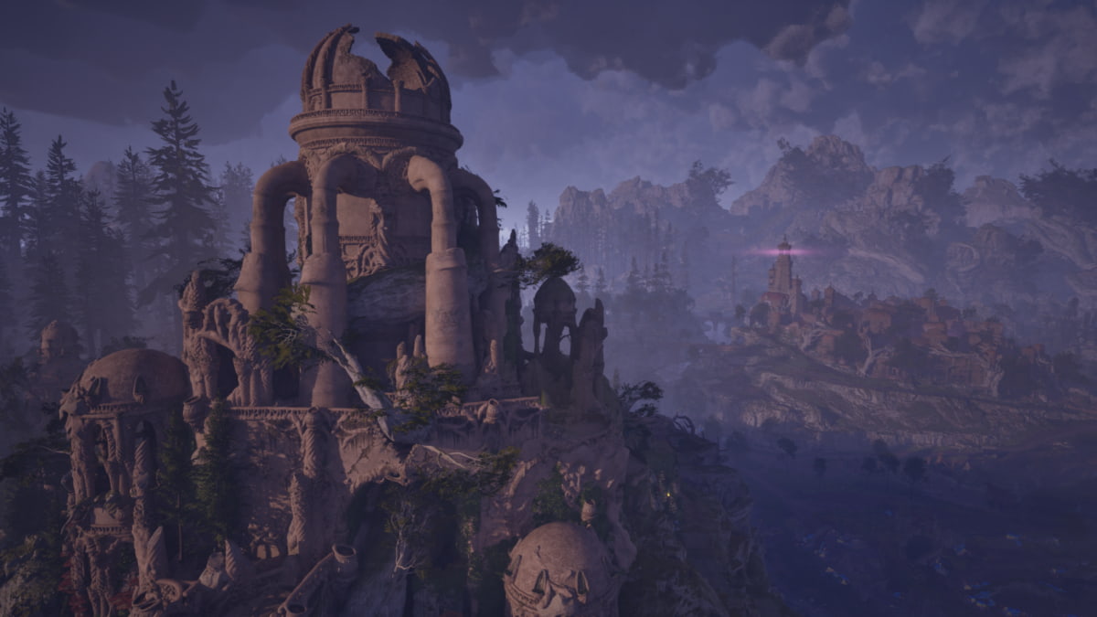 An environment shown in a cinematic shot from Avowed.