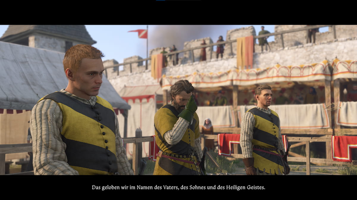 Challenging the guild in Kingdom Come 2