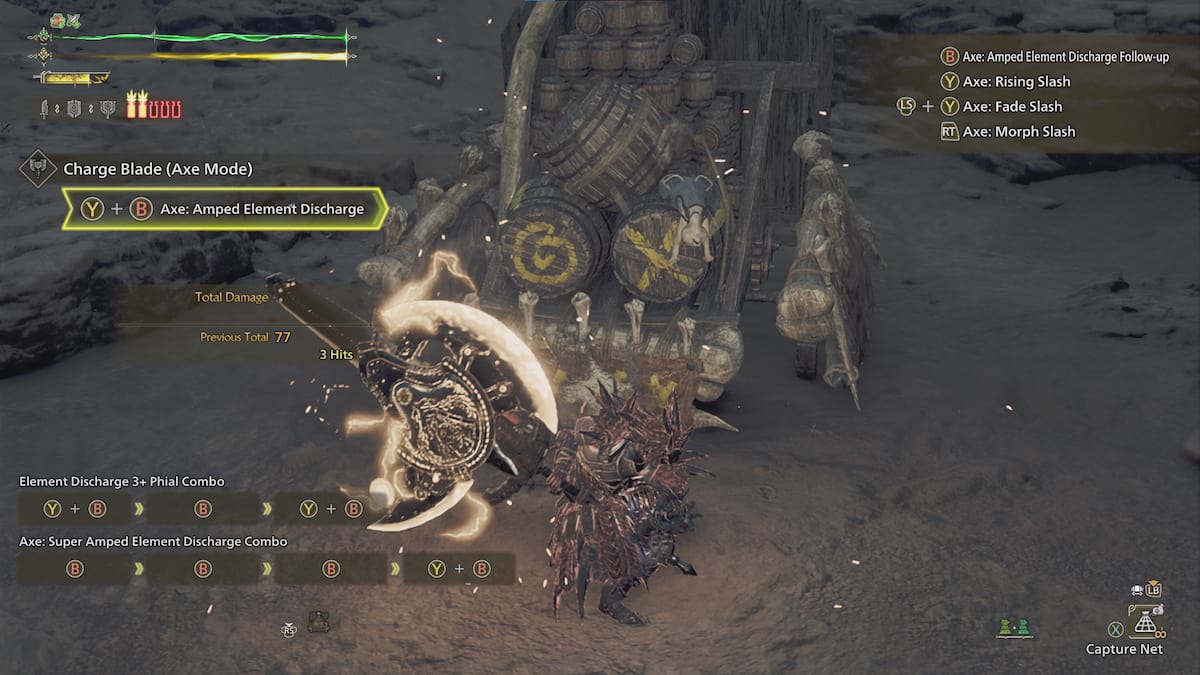 Charge Axe in Monster Hunter Wilds