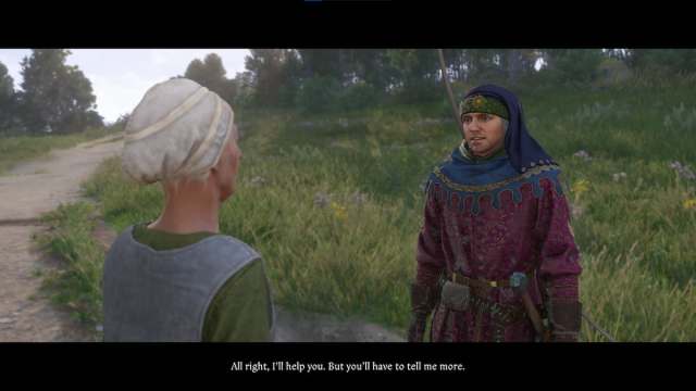 Helping Margaret in Kingdom Come 2