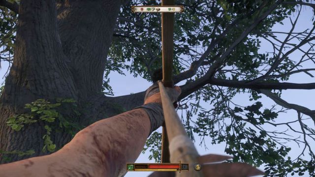 Hitting a nest with bow and arrow Kingdom Come 2