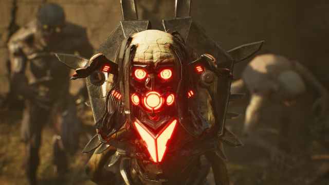 Killing Floor 3 Zed looking into the camera.