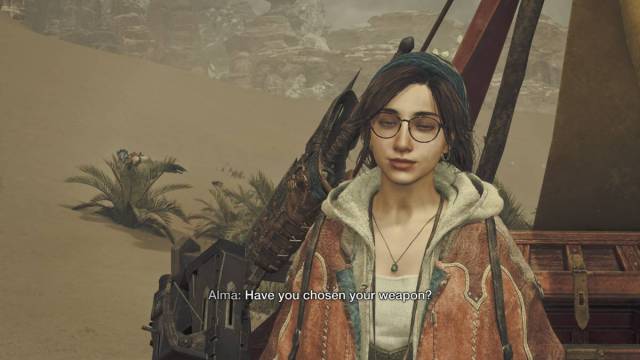Alma in MH Wilds