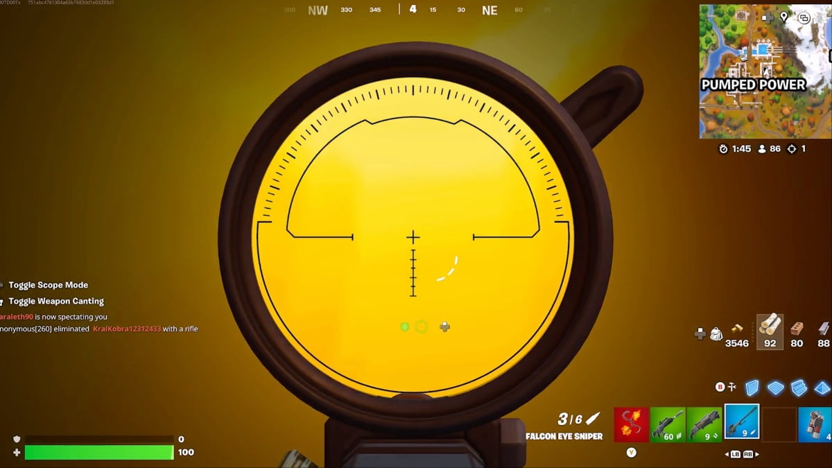 blocked scope fortnite
