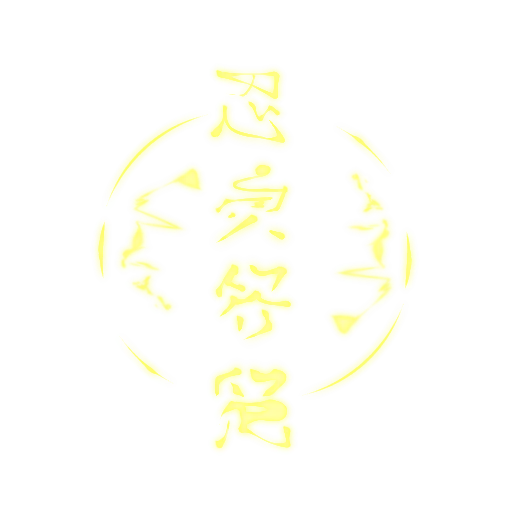 Picture showing the Yellow Thunder Family logo in Ninja Time.