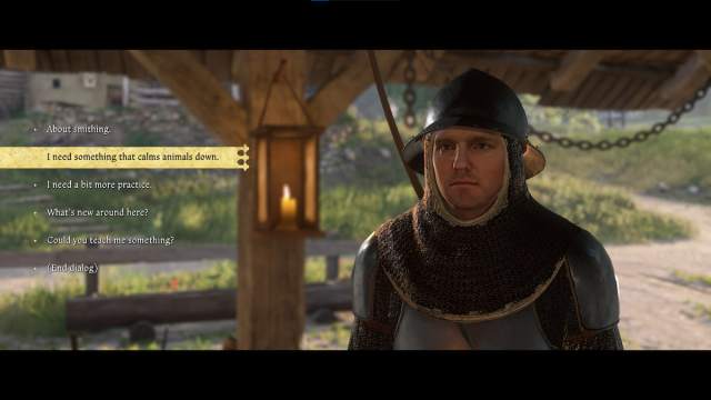 Putting the bull to sleep in Kingdom Come 2