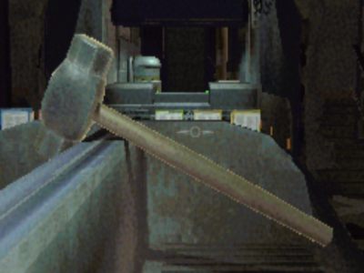 Close up shot for item image of sledge hammer