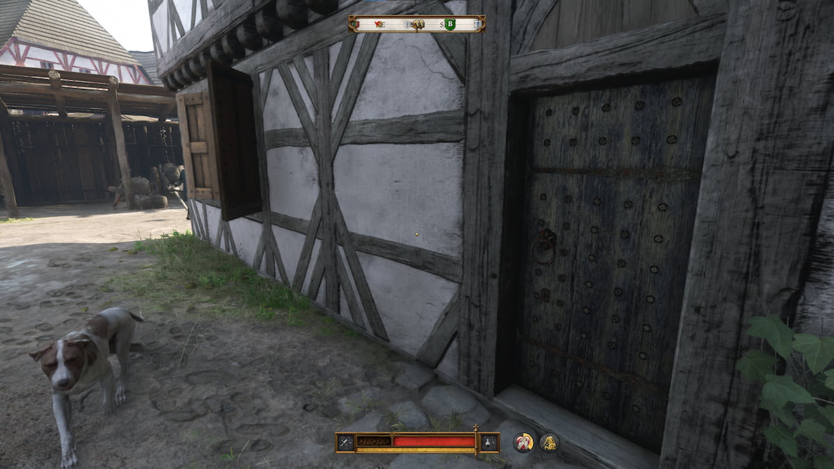 Sneaking into the guildhall in Kingdom Come 2