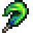 An image of the duck feather sprite from Stardew Valley